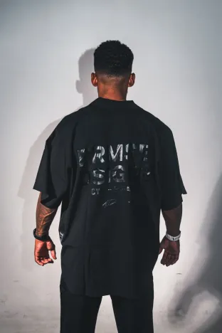 CAMISA OVERSIDE DELUX TRIPLE BLACK