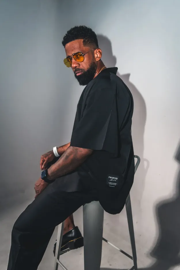 CAMISA OVERSIDE DELUX TRIPLE BLACK