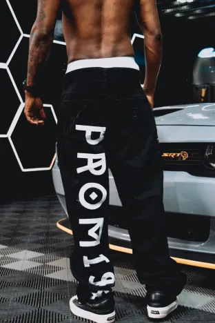 DENIM PROMISE BLACK  DELUX